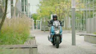 BMW C400X 2018 in Action  Sound MidsizeScooter 34PS 35NM [upl. by Dahij]