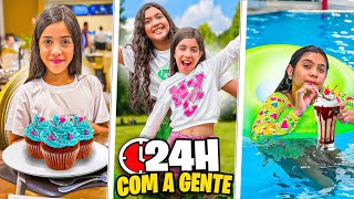 24H COM A GENTE NO RESORT TUDO QUE FIZEMOS JUNTO COM VOCÊS [upl. by Euqimod]