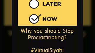 Why You Should Stop Procrastinating [upl. by Jori]