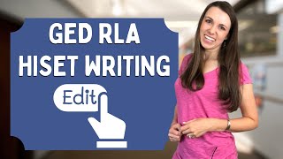 Important GED RLA and HiSET Writing Questions [upl. by Yuk]