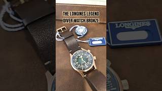 Longines Legend Diver In Bronze Is A Must Have [upl. by Ordnaxela]