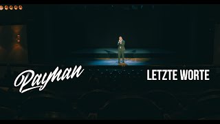 PAYMAN  Letzte Worte Official Video [upl. by Desdemona]