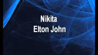 Nikita  Elton John Karaoke tip [upl. by Acker142]