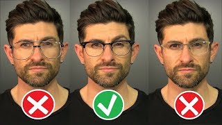 Look MORE Attractive Wearing Glasses  3 Rules EVERY GUY Should Know [upl. by Erodasi]