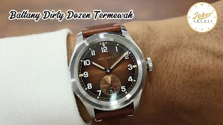 New Release Baltany Dirty Dozen Sunbrust Brown Dial Gokil Banget S2081 [upl. by Zela179]