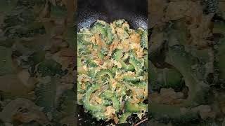 Ginisang Ampalaya na may Itlog viralshort viralvideo yummy food foodlover healthy cooking [upl. by Kenay330]