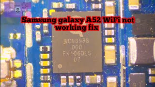 Samsung galaxy A52 WiFi not working fix  how to Samsung galaxy A52 WiFi problem fix [upl. by Nai698]