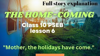 Class 10  The Home Coming  PSEB  Main Course Book  Punjabi Translation  March 2024  Board exam [upl. by Ursas254]