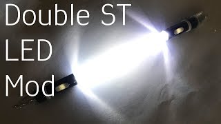 Double ST LED Mod – Clear amp Black  Pen Spinning Mod Test [upl. by Aviva]