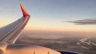 Southwest Airlines Flight from Kansas City to St Louis [upl. by Massarelli]