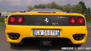 Ferrari 360 with Tubi Style Exhaust Revs and Accelerations [upl. by Jacquelyn]