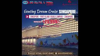 Genting Dream Cruise SINGAPORE  Cruise  SINGAPORE  Port Klang Kuala Lumpur  Singapore cruise [upl. by Annaert]