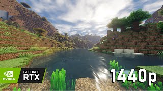 RTX 3060  Ryzen 5 5600X  Minecraft Shaders FPS Test  1440p [upl. by Akeemat]