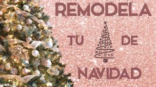 Remodela tu árbol de navidad en 6 pasos  Carolina Ortiz [upl. by Dedra]