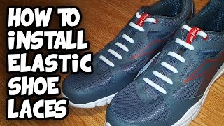 Elastic Shoe Laces  Stretchy No Tie [upl. by Northway474]