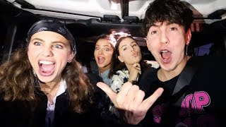 VLOGMAS CAR RIDES with BROOKE BUSH RACHEL amp CARRINGTON  Vlogmas Day 4 [upl. by Gardia]