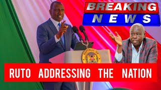 BREAKING LIVE🔴President Ruto Addressing Kenyans From Turkana As Gachagua Impeachment In Court [upl. by Arikihs]