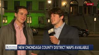 New Onondaga County District Maps Available  News Live at 6 [upl. by Aleekat]