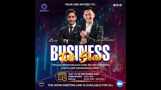 BIDBOX BUSINESS TALK SHOW REKAMAN ZOOM 06 SEPTEMBER 2024 [upl. by Oidiple]