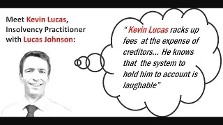 Kevin Lucas Insolvency Practitioner Of Lucas Johnson Review [upl. by Watt]