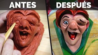 💙 De BASICO a PRO ▶︎ ESCULTURA EN PLASTILINA  Paso a Paso  TUTORIAL [upl. by Raji]