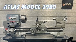 Atlas Model 3980 Craftsman Commercial 12’’ Lathe Drehmaschine Svarv Tour Tokarka [upl. by Adiasteb]