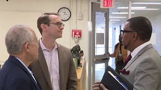 Texas Education Agency Commissioner Mike Morath visits HISD for first time since state takeover [upl. by Eulalie]