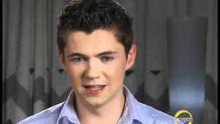 Damian McGinty from The Glee Project answers fan questions [upl. by Yelsek795]