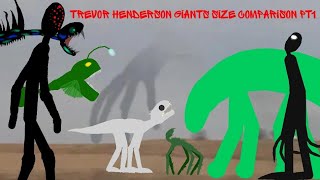 trevor henderson giant size comparison pt1 [upl. by Nywloc]