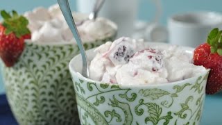 Eton Mess Recipe Demonstration  Joyofbakingcom [upl. by Imuy]