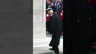 King Charles lays wreath at Cenotaph ❤️ [upl. by Obeng]