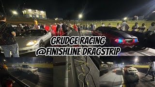 Grudge racing wrecks and S Talking… Finishline dragstrip [upl. by Nomead]