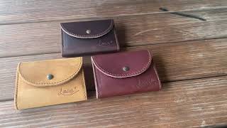 New Trifold Leather Wallet [upl. by Adnarym]