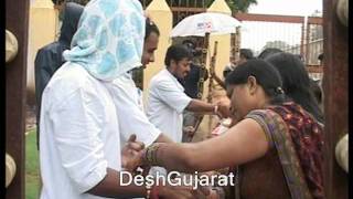 Rakshabandhan celebration in Ahmedabads Sabarmati jail [upl. by Nalat]