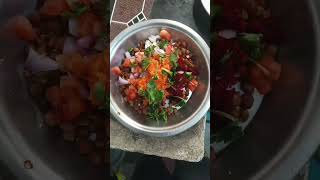 Ubala chana salad 🍲🍲 food cooking chana nashta shorts [upl. by Thierry]