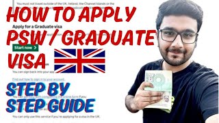 How to apply PSW  what is Graduate visa  PSW kese apply karen [upl. by Araf]