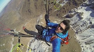 Speedflying in Toubkal region [upl. by Ecneps]