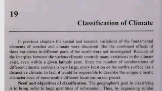 Classification of Climate [upl. by Ennovyhs684]