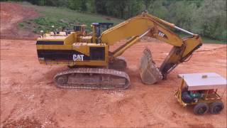 CAT 5110B 360 VIEW  Caterpillar 5110B Excavator on job site [upl. by Reeta]