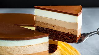 Découvrez le meilleur dessert de votre vie Gâteau au chocolat en 3 couches Savoureuxtv [upl. by Skelton827]