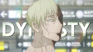 Jujutsu Kaisen Dynasty “Sad” EditAMV [upl. by Anirba]