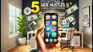 5 Profitable Phone Based Side Hustles You Can Start Today [upl. by Enomad792]