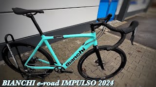 ОГЛЯД НОВОГО eGRAVEL ВЕЛОСИПЕДА BIANCHI eroad IMPULSO 2024  МОЯ ОСОБИСТА ДУМКА ПРО BIANCHI [upl. by Iaw]