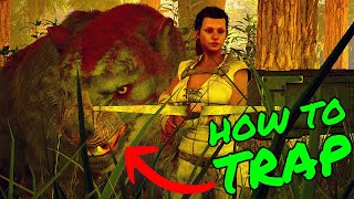 How To TRAP a THYLACOLEO in Ark Survival Ascended [upl. by Noedig287]