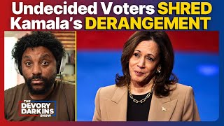 Undecided Voters SHRED Kamalas Trump DERANGEMENT [upl. by Kenney]