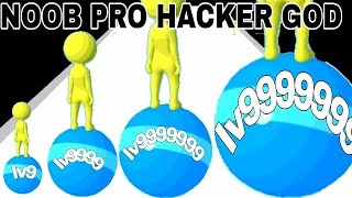 STACK RIDER  🤮NOOB 🆚 😄PRO 🆚 😎HACKER 🆚 🤯GOD Herobrine [upl. by Cosetta]