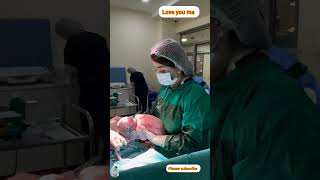 CSECTION delivery viralvideo doctor duty shortvideo hospital youtube nursingstudent [upl. by Aidyn28]