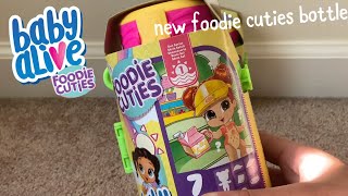 New baby alive Foodie Cuties Bottle ‘ Sun Series 1’ Unboxing and Review [upl. by Meggs]