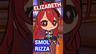 SMOL ERB amp RIZZA erb elizabethrosebloodflame nerissaravencroft nerissa vtuber hololive [upl. by Leonid]