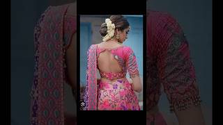 Beautiful Top 10 weddings blouse designs  Boat neck blouse designs  lehenga blouse design shorts [upl. by Heer291]